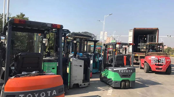 二手叉車進口報關清關